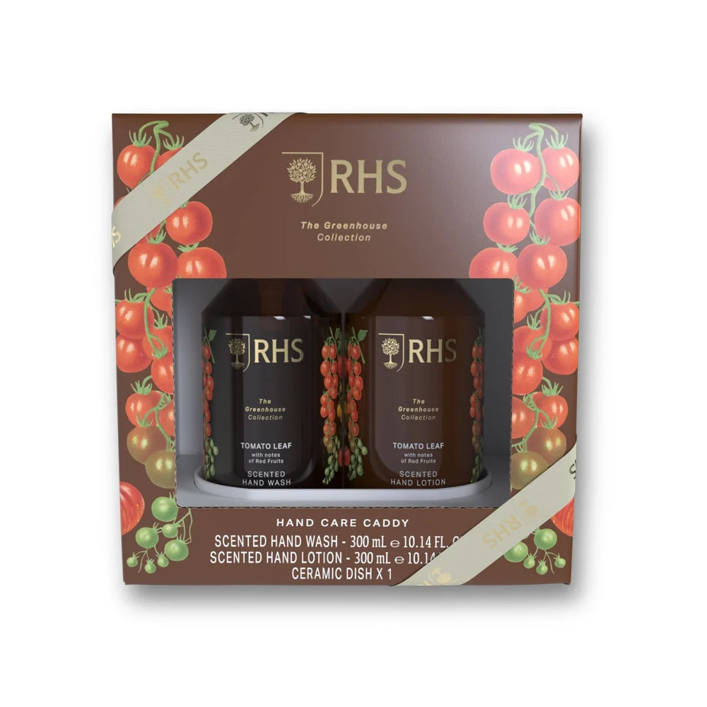 RHS Greenhouse Collection Ceramic Caddy Set 2x300ml