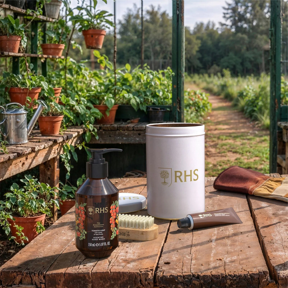 RHS Greenhouse Collection Tin Gift Set