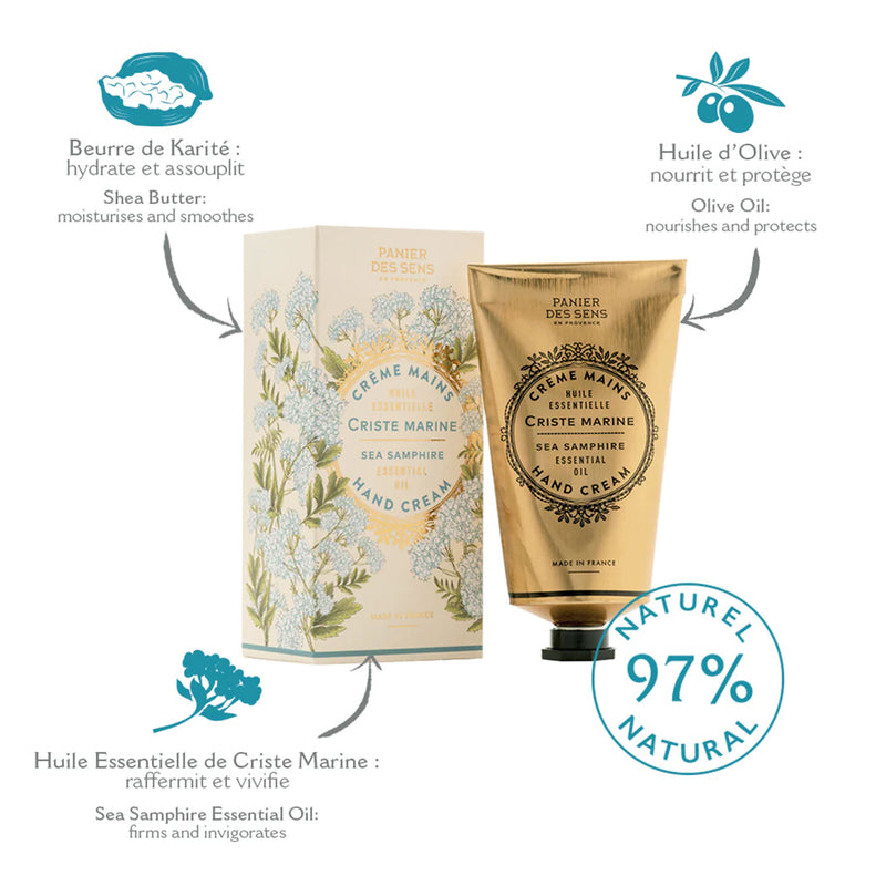 Panier Des Sens Håndcreme Sea Fennel med Sheabutter 75ml