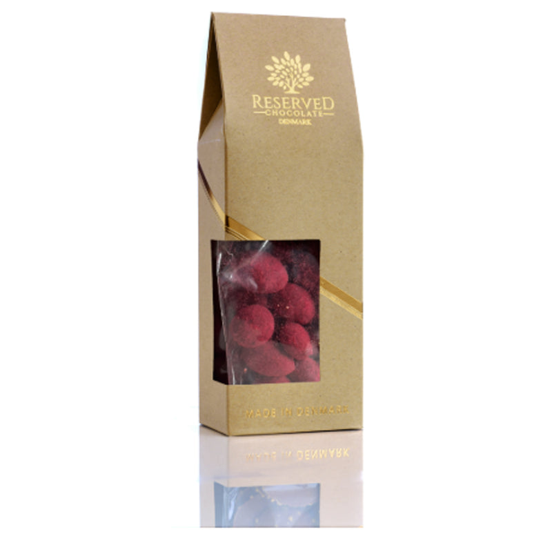 Reserved Chocolate Mælkechokolade - Praline & Hindbærpulver