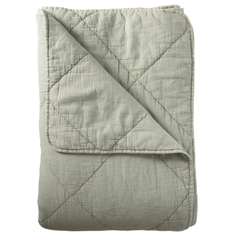 Cést Bon Sengetæppe Lys Mint Farvet 260x280cm