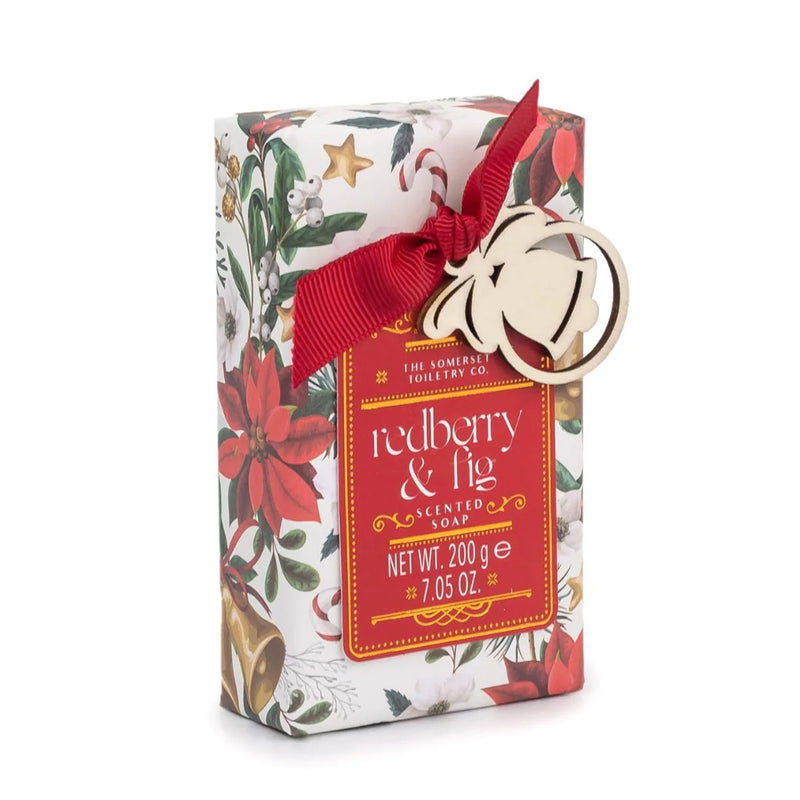 Somerset Blooms Julesæbe Bar Redberry & Fig 200g
