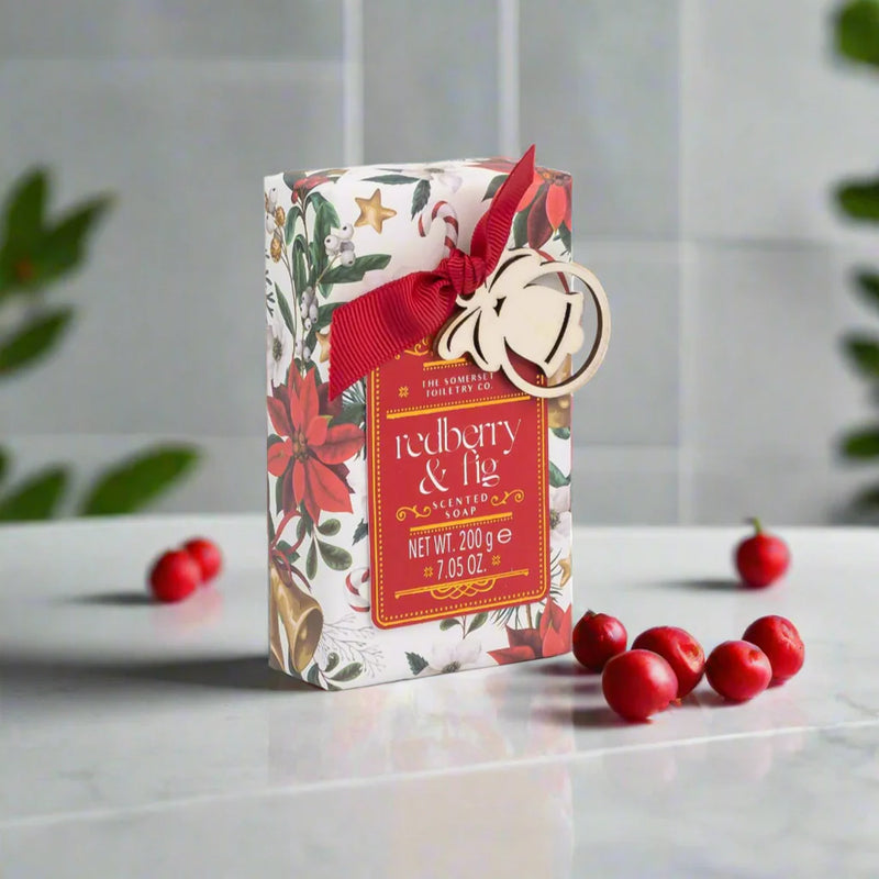 Somerset Blooms Julesæbe Bar Christmas Foliage 200g