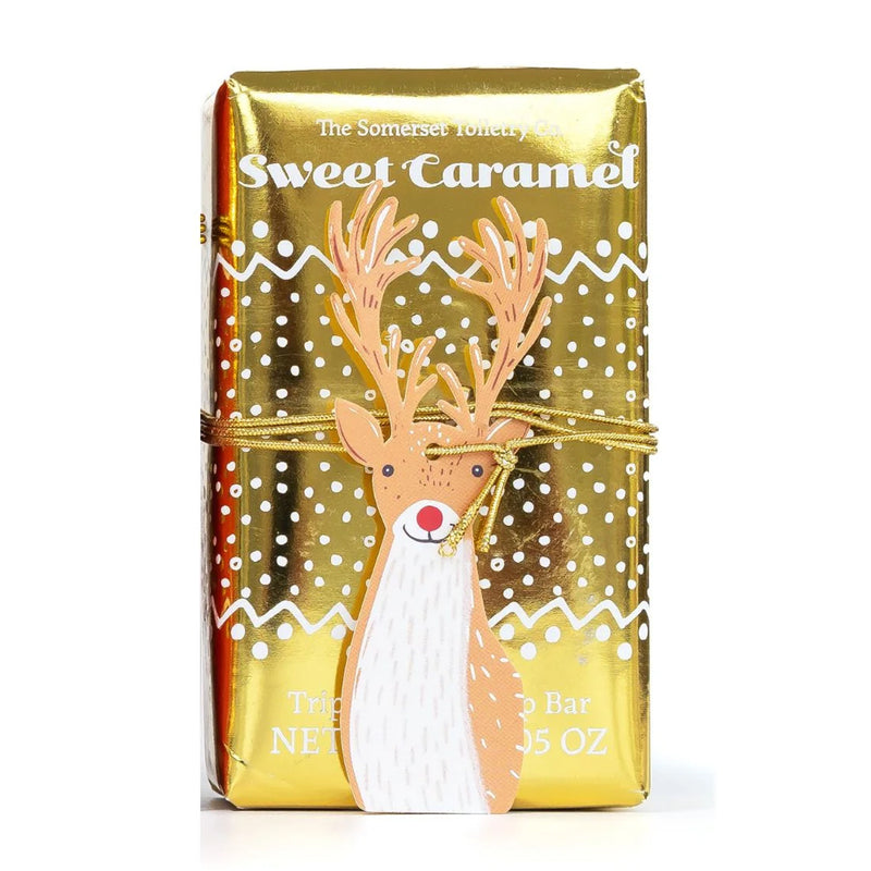 Somerset Santa's Little Helpers Julesæbe Bar Sweet Caramel 200g