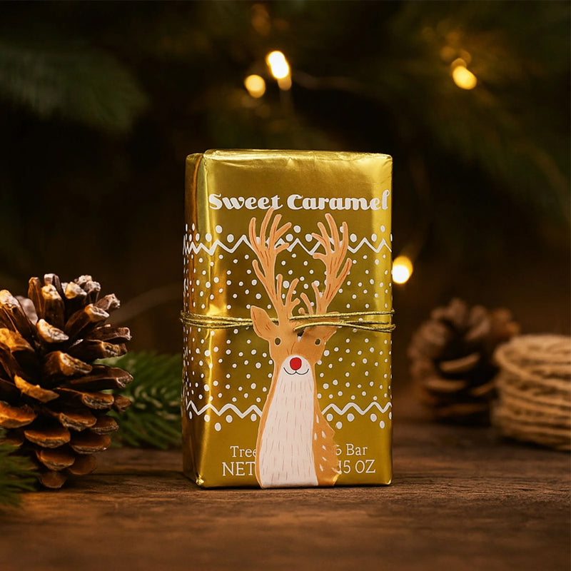 Somerset Santa's Little Helpers Julesæbe Bar Sweet Caramel 200g
