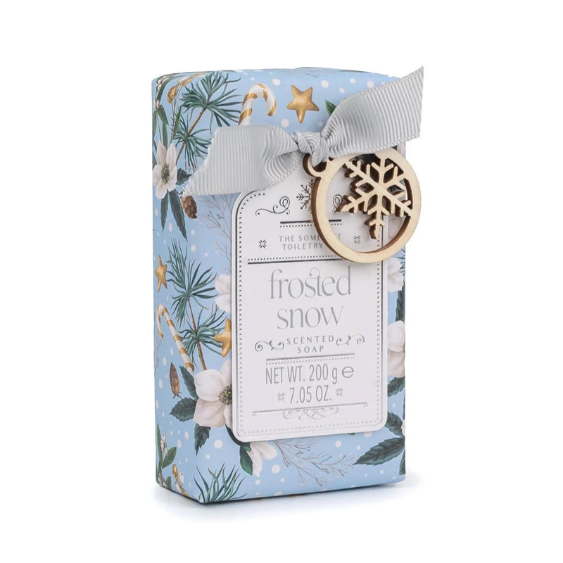 Somerset Blooms Julesæbe Bar Frosted Snow 200g