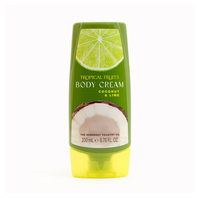 The Somerset Toiletry Company Tropical Fruits Body Cream Coconut & Lime 200ml