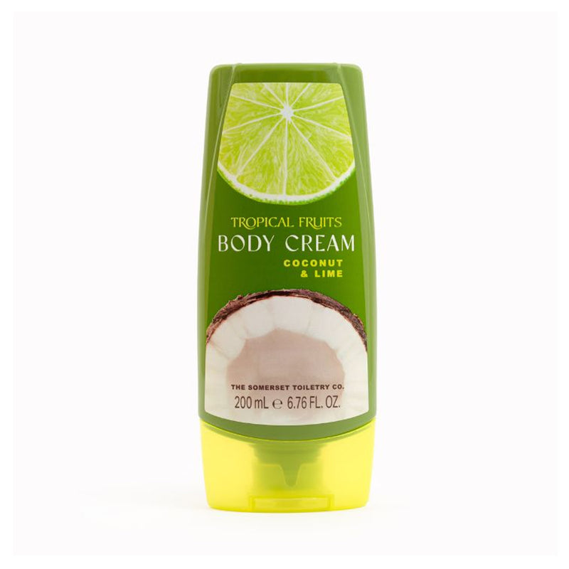 The Somerset Toiletry Company Tropical Fruits Body Cream Coconut & Lime 200ml