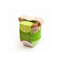 The Somerset Toiletry Company Tropical Fruits Sugar Body Scrub & Brush Coconut & Lime 150g