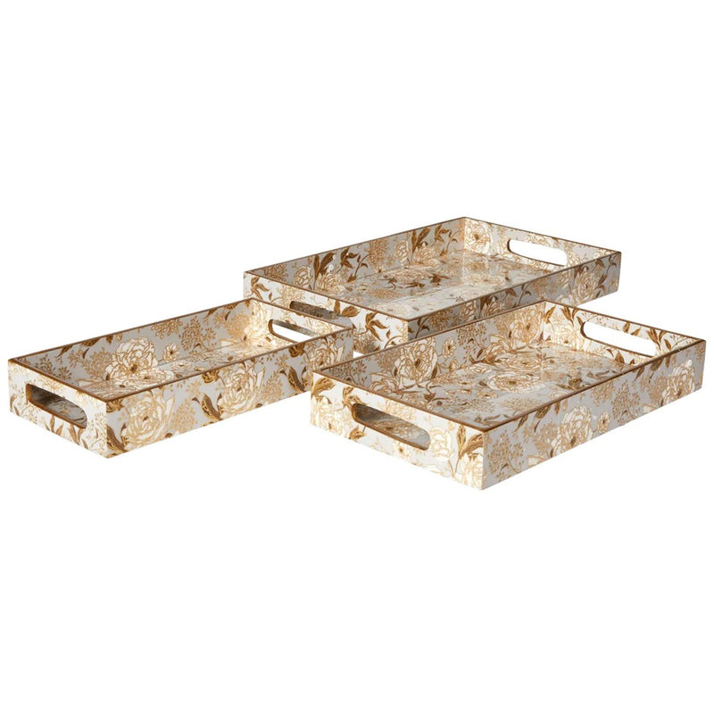 Speedtsbderg Bakke Deko med Blomster MDF