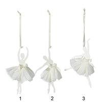 Speedtsberg Ballerina 10x1x17cm Hvid Metal