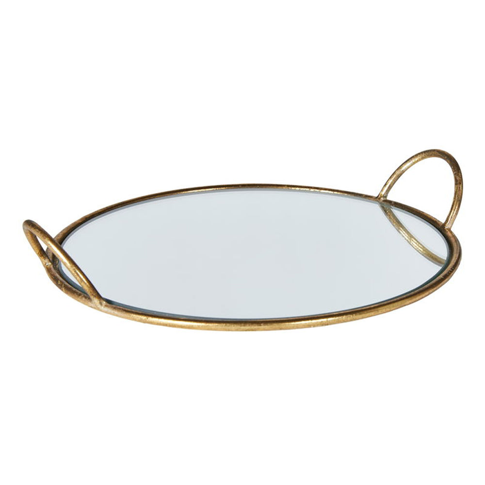 Speedtsberg Fad med Spejl deko 25x22x4cm Glas Metal