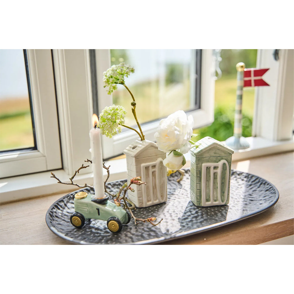 Speedtsberg Flag Keramik Mix Pink Hvid 9x6x19cm