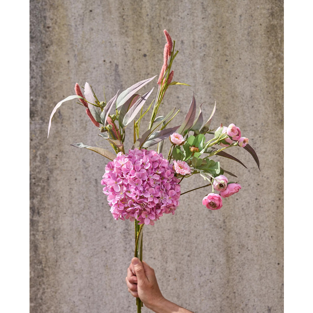 Speedtsberg Hortensia Stilk 66cm Rose Plastik