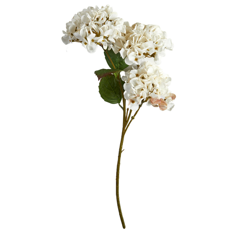 Speedtsberg Hortensia Stilk 71cm Hvid Plastik