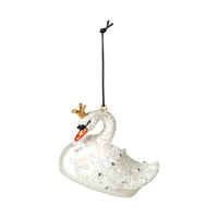 Speedtsberg Julekugle Svane 10x6x8cm Glas