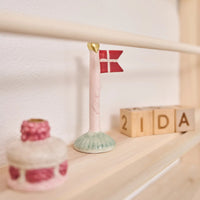 Speedtsberg Flag Babyfødder 8x5x14cm Keramik