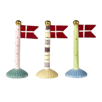 Speedtsberg Flag Keramik Mix Farvet 8x5x14cm