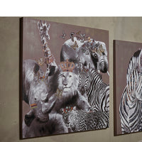Speedtsberg Lei Billede Vilde Dyr 80x80cm Kanvas - KOMMER SNART