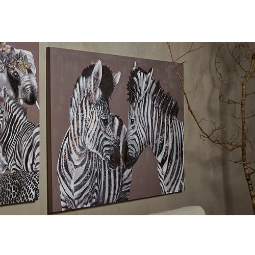 Speedtsberg Lei Billede Zebra 120x80cm Kanvas