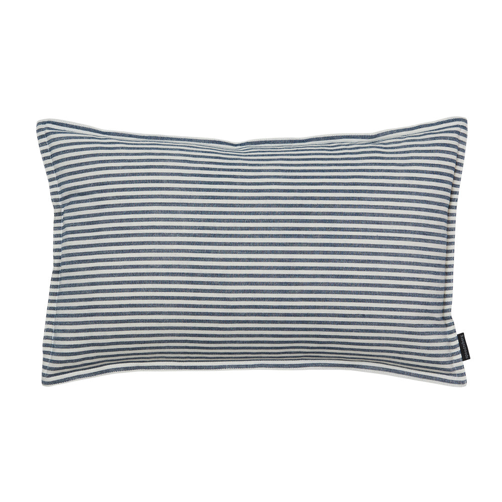Speedtsberg Pudebetræk Stribet Dark Blue 33x55cm