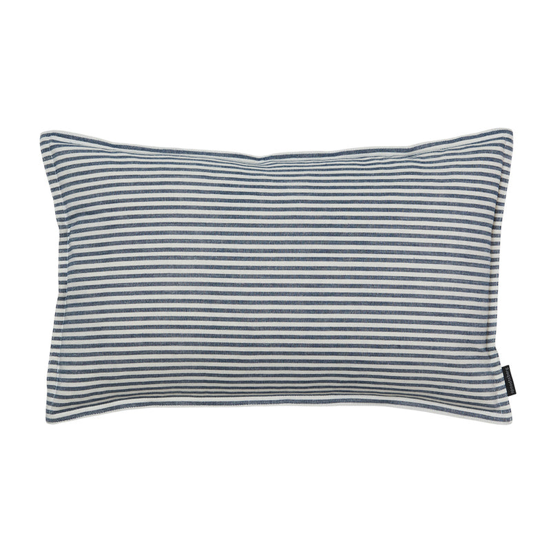 Speedtsberg Pudebetræk Stribet Dark Blue 33x55cm