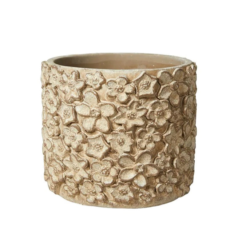 Speedtsberg Urtepotteskjuler Cement Ø15x13cm Natur Grå