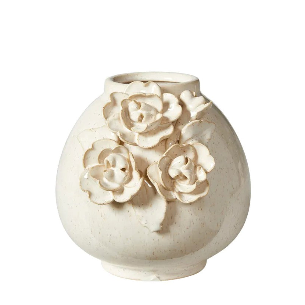 Speedtsberg Vase Beige Keramik Ø16x15cm