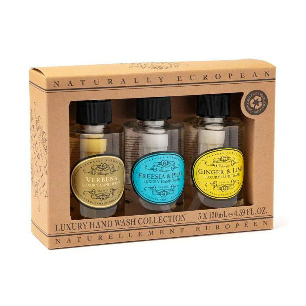 Naturally European Luksus Håndsæbe Kollection 3x130ml