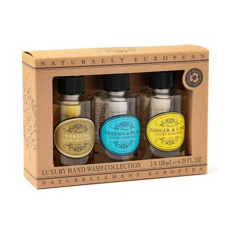 Naturally European Luksus Håndsæbe Kollection 3x130ml