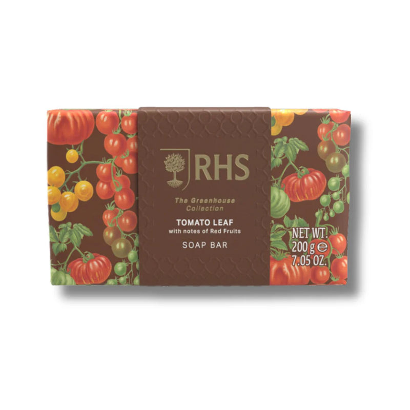RHS The Greenhouse Collection Soap Bar Tomato Leaf 200g