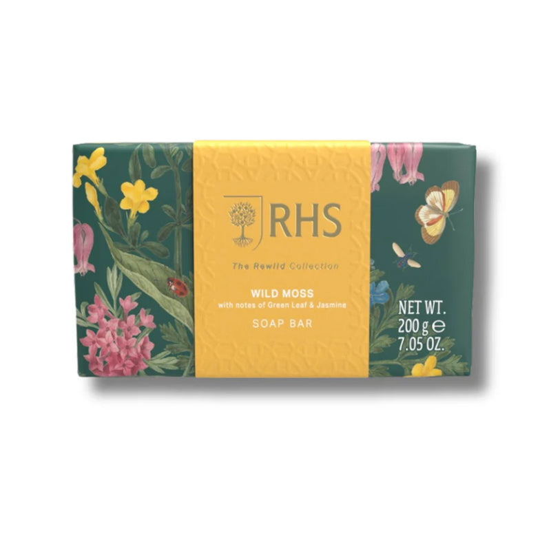 RHS The Rewild Collection Sæbe Bar Wild Moss 200g