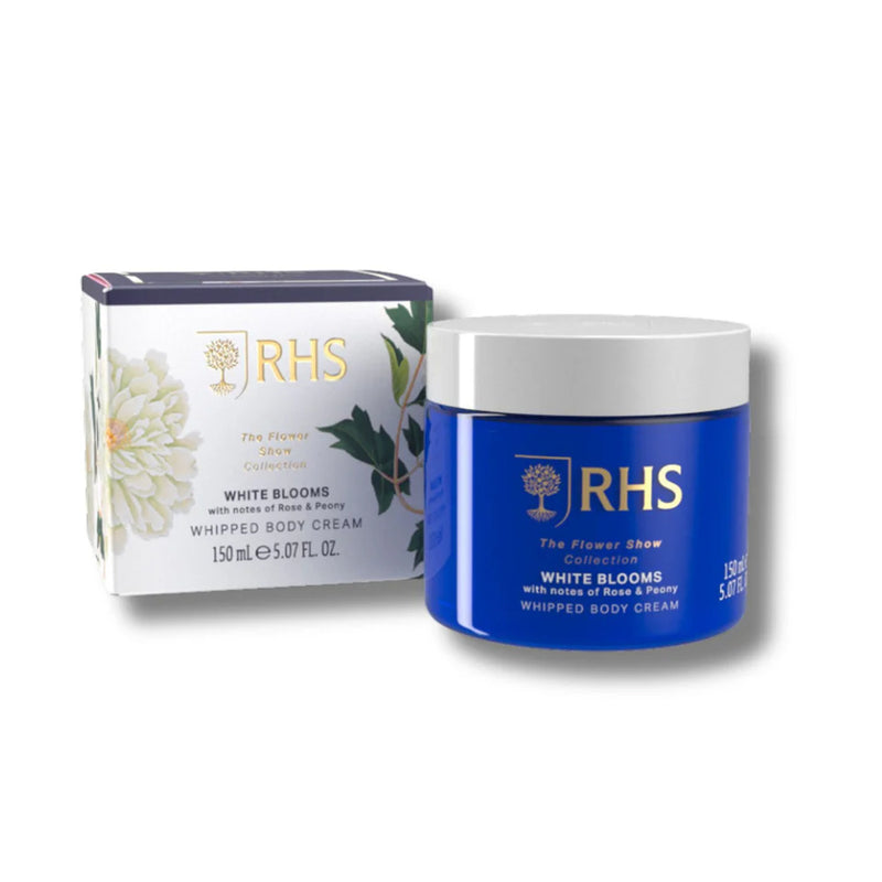RHS The Flower Show Collection White Blooms Whipped Body Cream 150ml