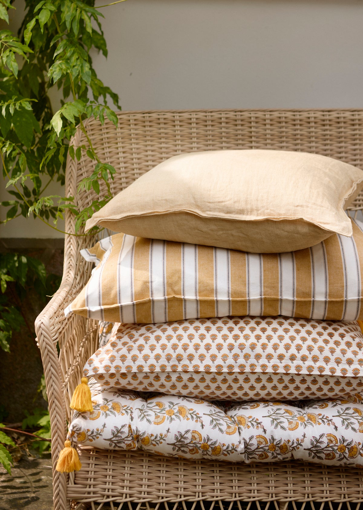 Bungalow Madras 50x100x5cm Calla Honey
