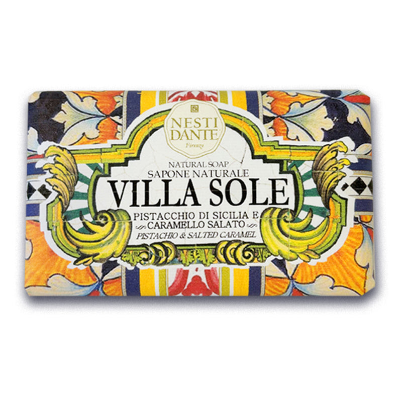 Nesti Dante Vegetabilsk Sæbe Villa Sole Pistacchio & Salted Caramel 250g