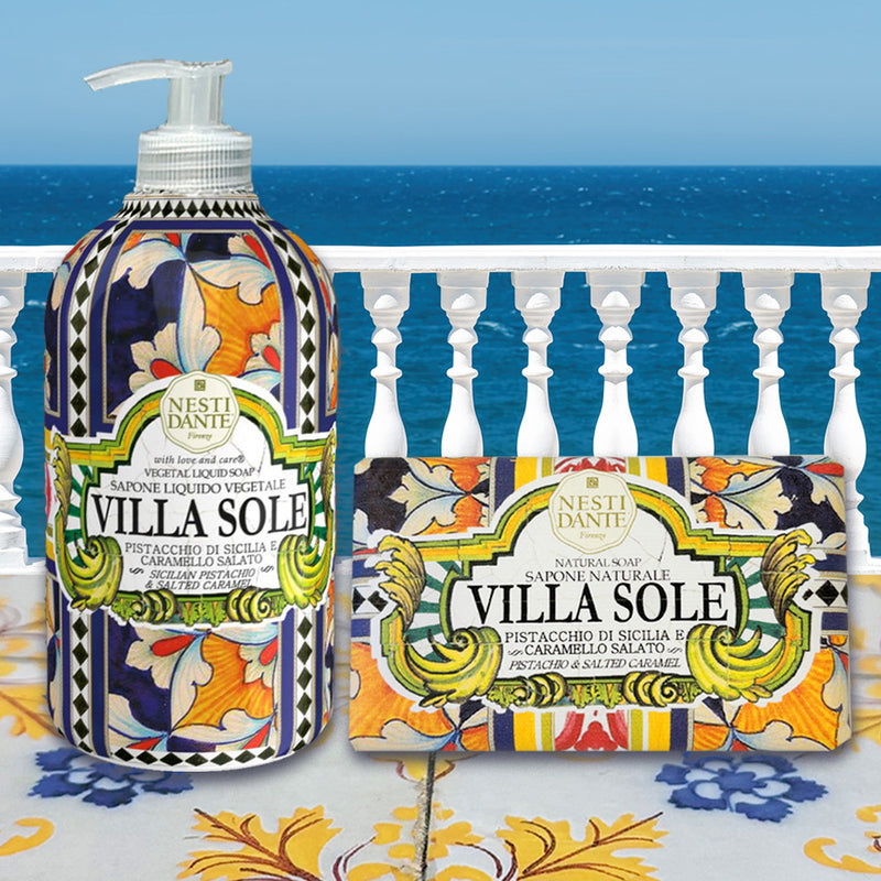 Nesti Dante Flydende Håndsæbe Villa Sole Pistacchio & Salted Caramel 500ml