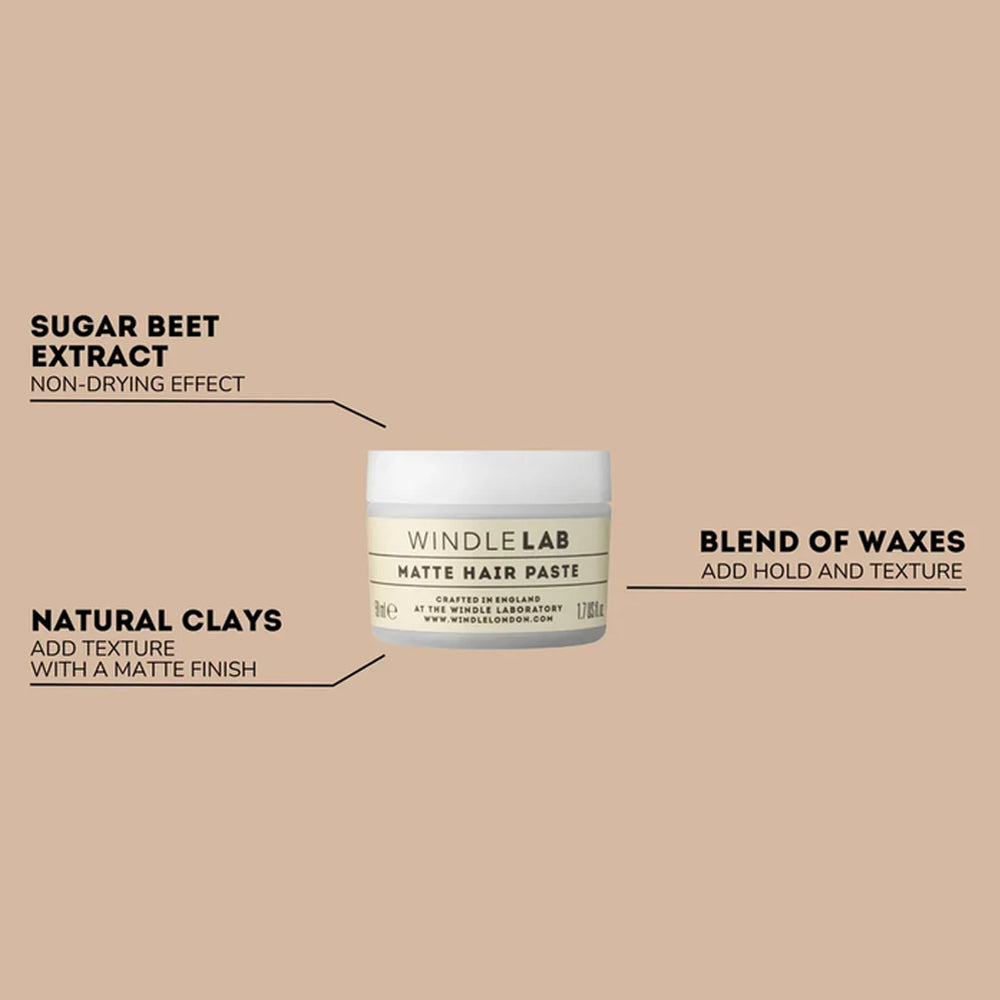 WINDLELAB Matte Hair Paste 50ml