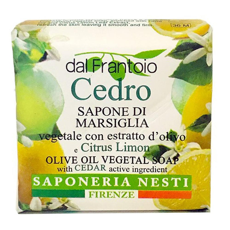 100g Fine Natural Soap Citron og Olivenolie - Sæbebar