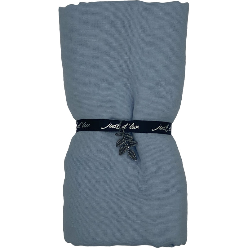 Just D'Lux Viskose Tørklæde Baby Blue 80x180cm