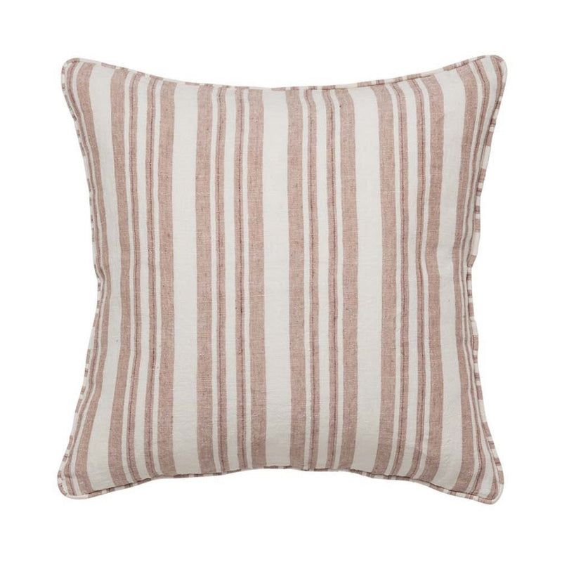 Cozy Living Hørpude Lilly Stripe Magnolia 50x50cm