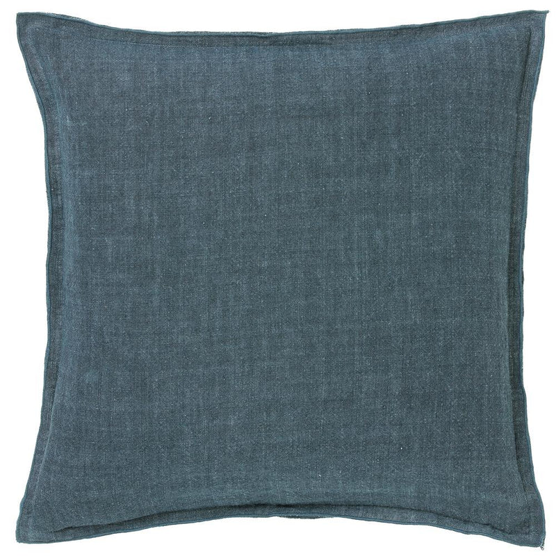 Bungalow Cushion Cover 50x50cm Linen Denim Blue