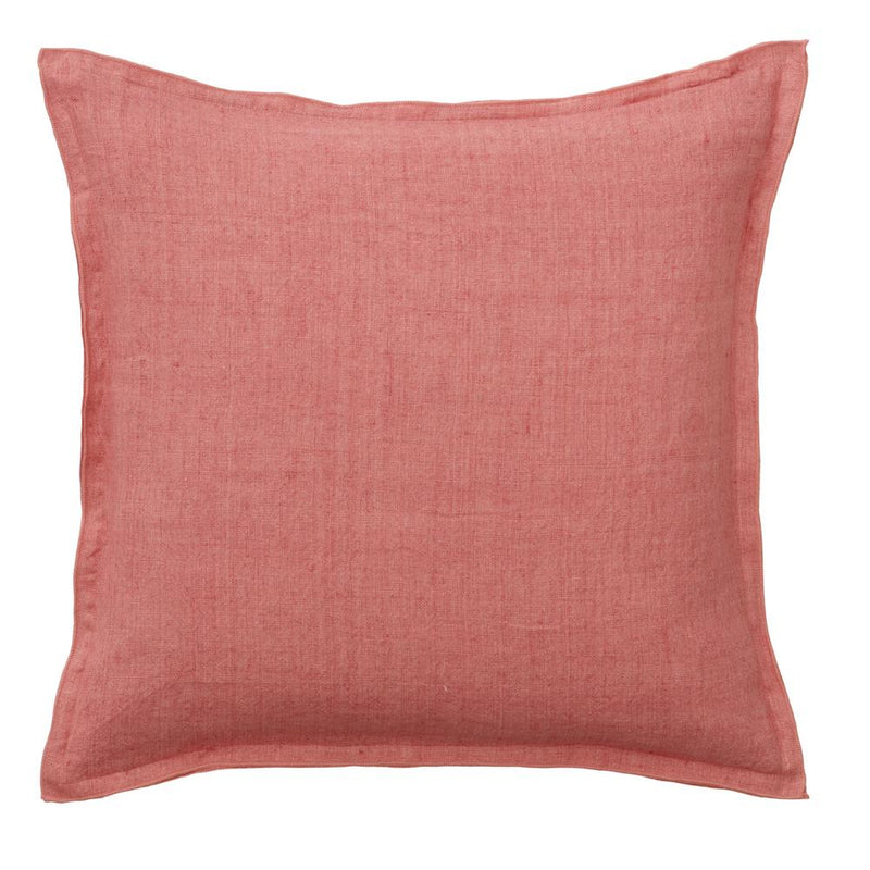Bungalow Cushion Cover Linen Old Rose 50x50cm