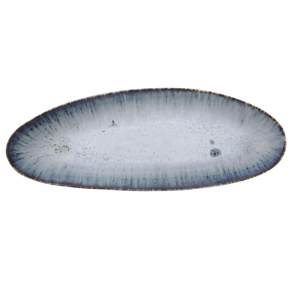 Bungalow Long Oval Tray Jazzy Topaz - Ovalt Fad