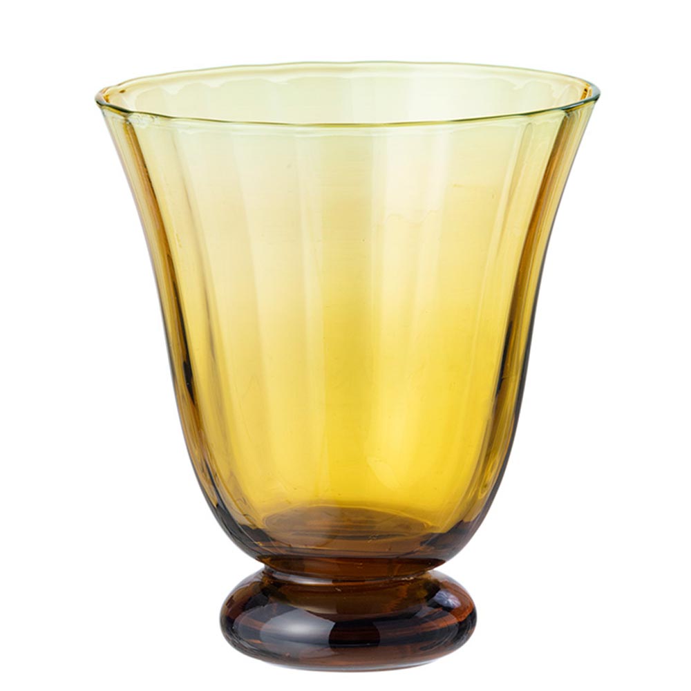 Bungalow Vandglas Trellis Amber 2stk - Vandglas