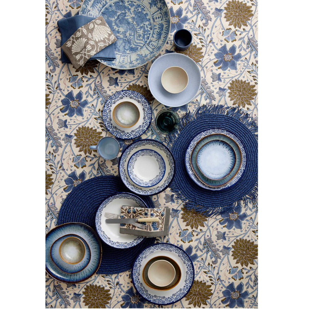 Bungalow Long Oval Tray Jazzy Topaz