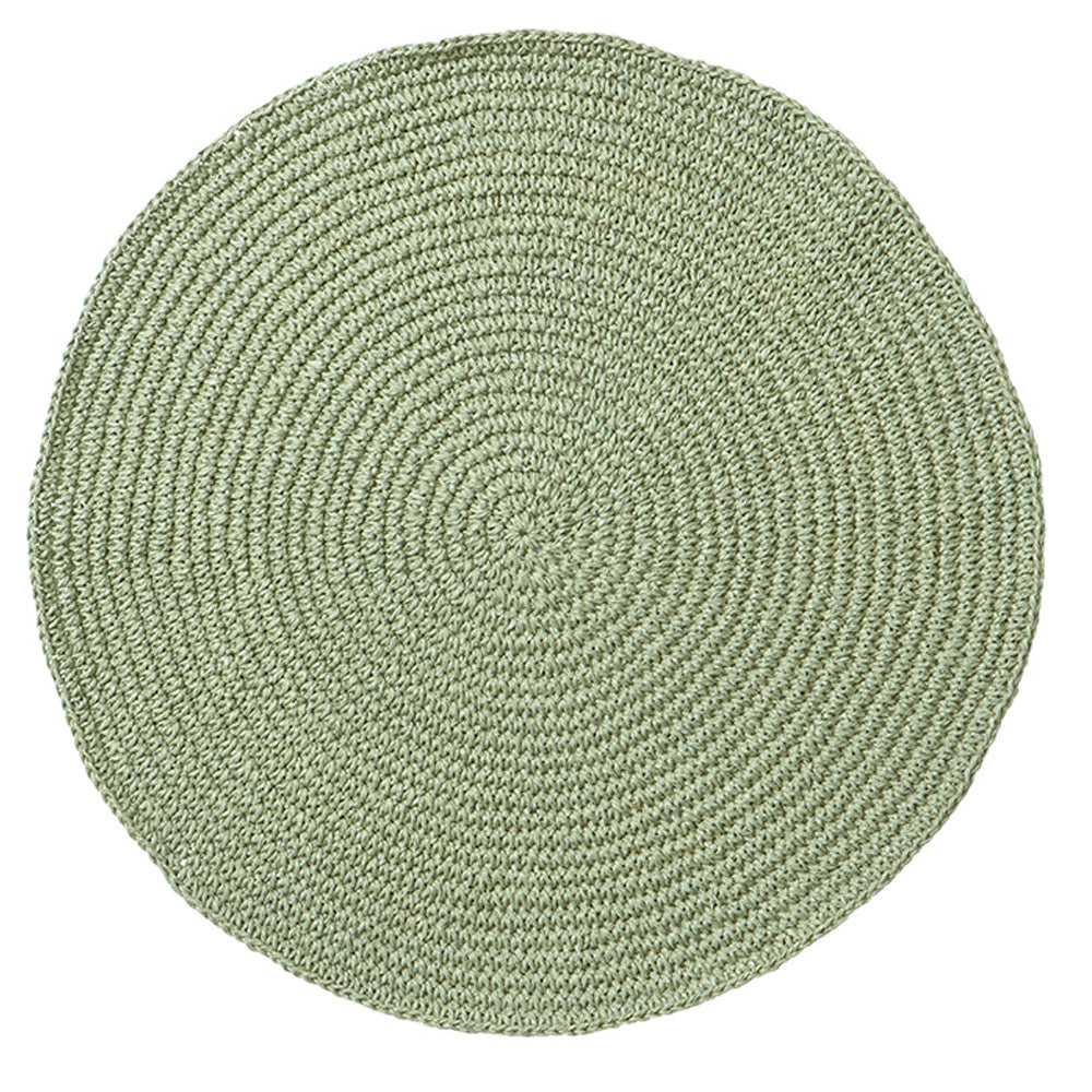 Bungalow Placemat Round Twisted Ivy