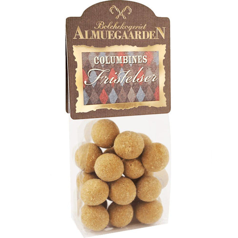 Almuegaarden Chokolade-Lakrids med Lakridspulver 100g pose