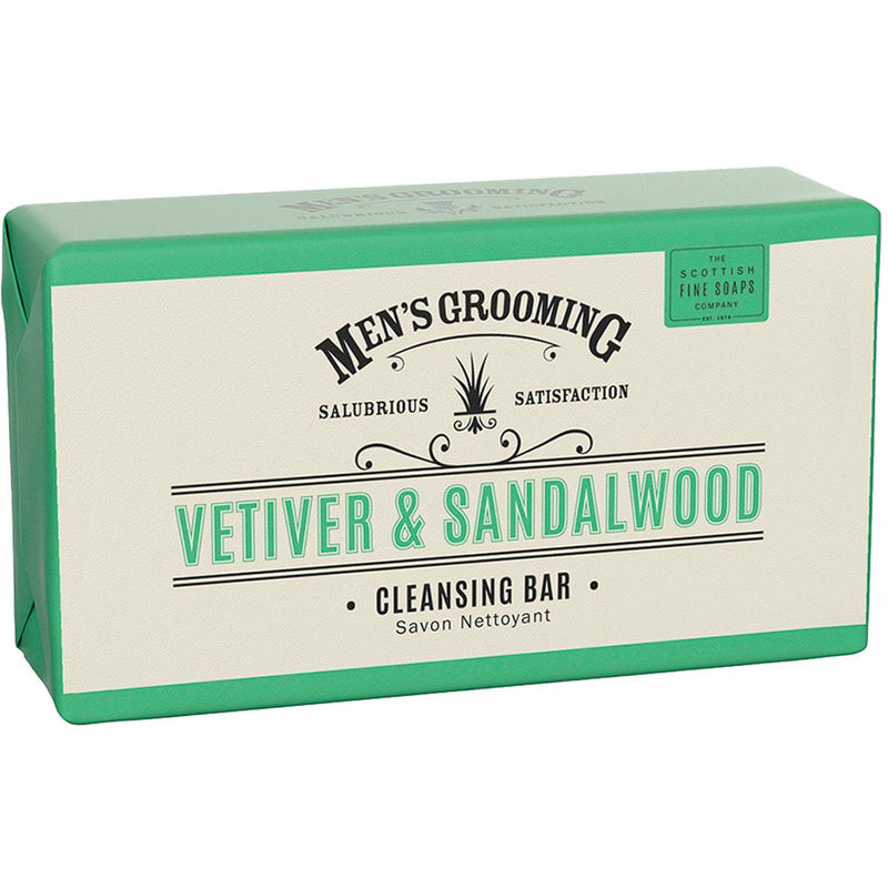 Cleansing Bar Vetiver & Sandalwood 220g - Sæbebar