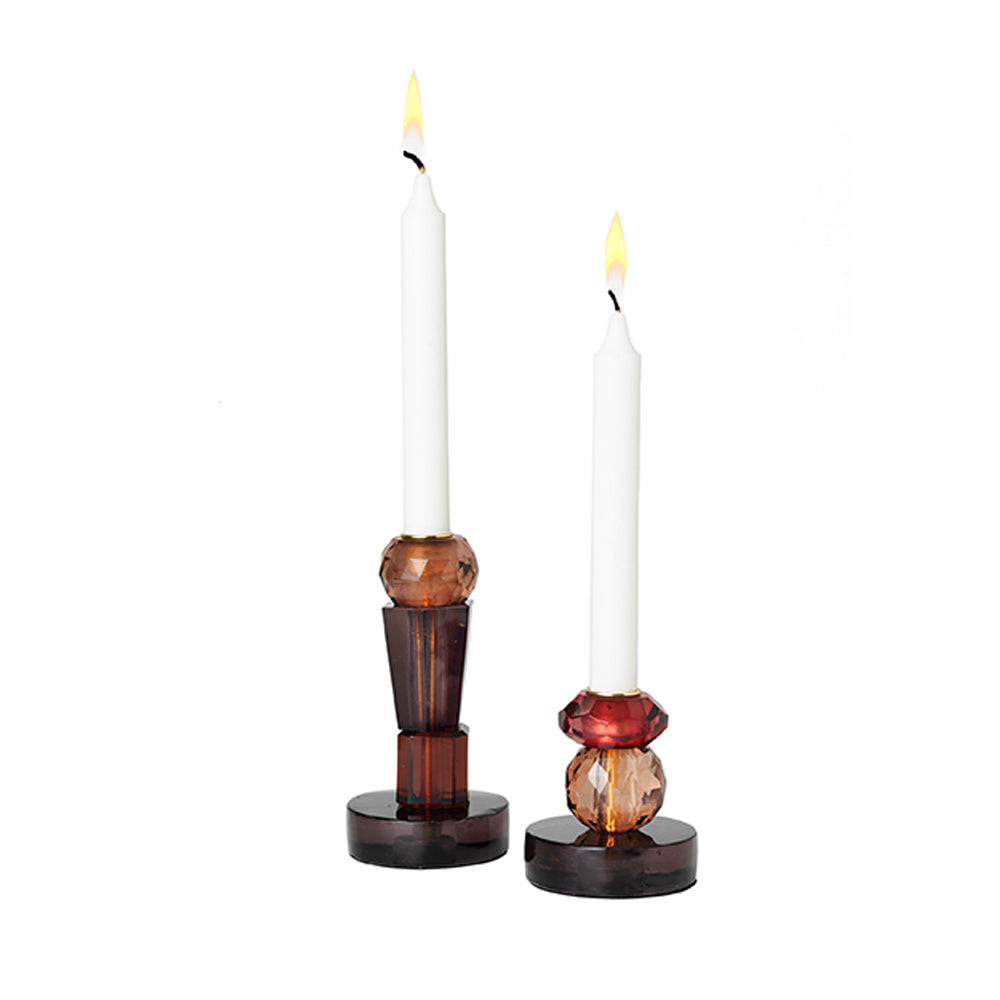 Cozy Living Glas lysestager