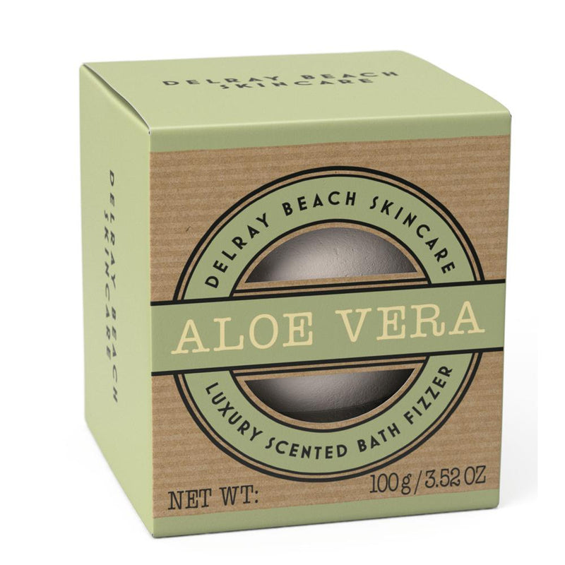 Delray Beach Aloe Vera Badebombe 100g - Badebombe